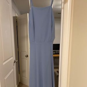 Mythical Kind of Love Slate Blue Maxi Dress